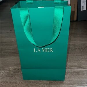 La Mer Emerald Green Shopping Bag